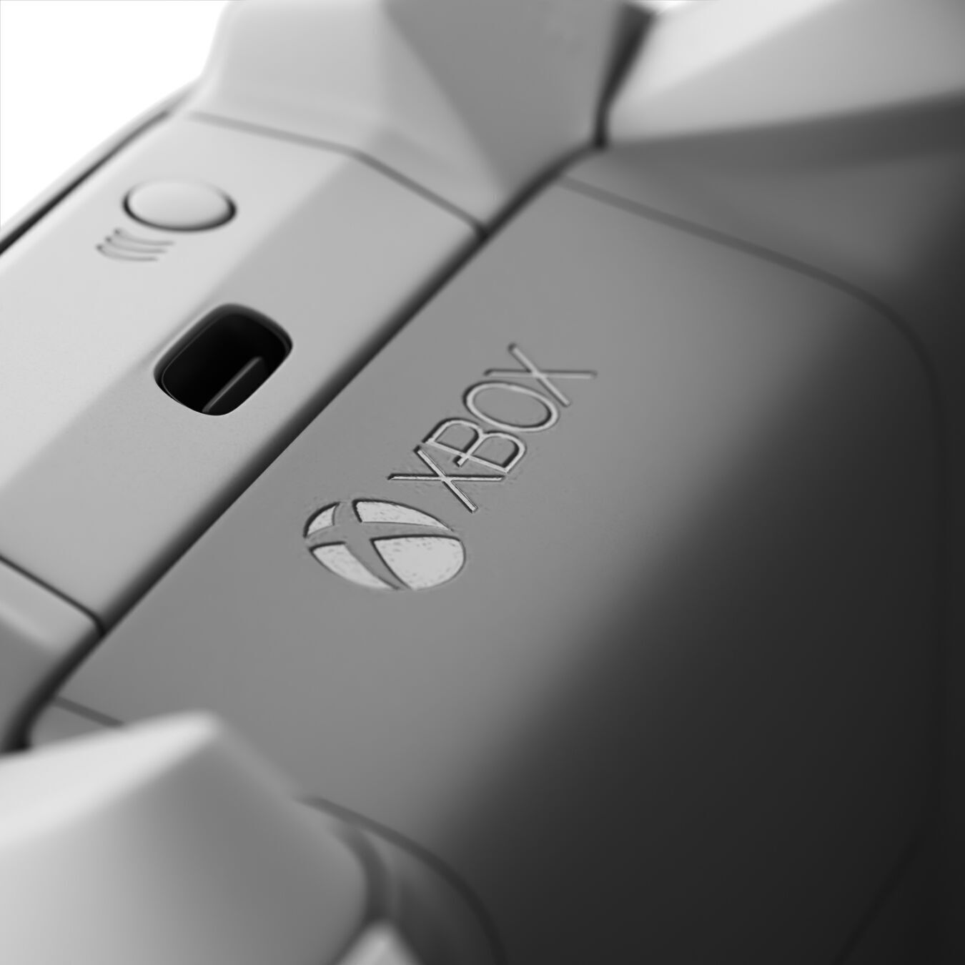 Xbox Series X Console Wrap and Controller Arctic Camo 3D model_12