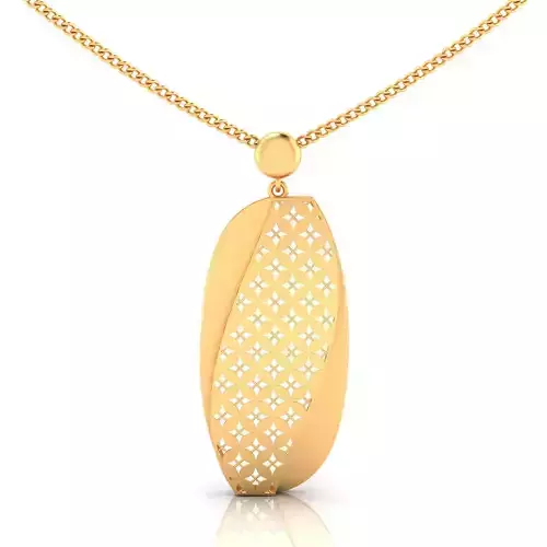fusion women gold pendant 1032