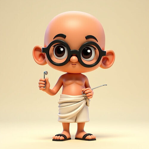 Little Karamchand  Free 3D print model