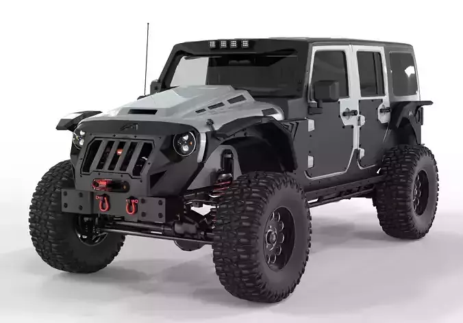 Jeep Wrangler Rubicon Fab Fours 2018
