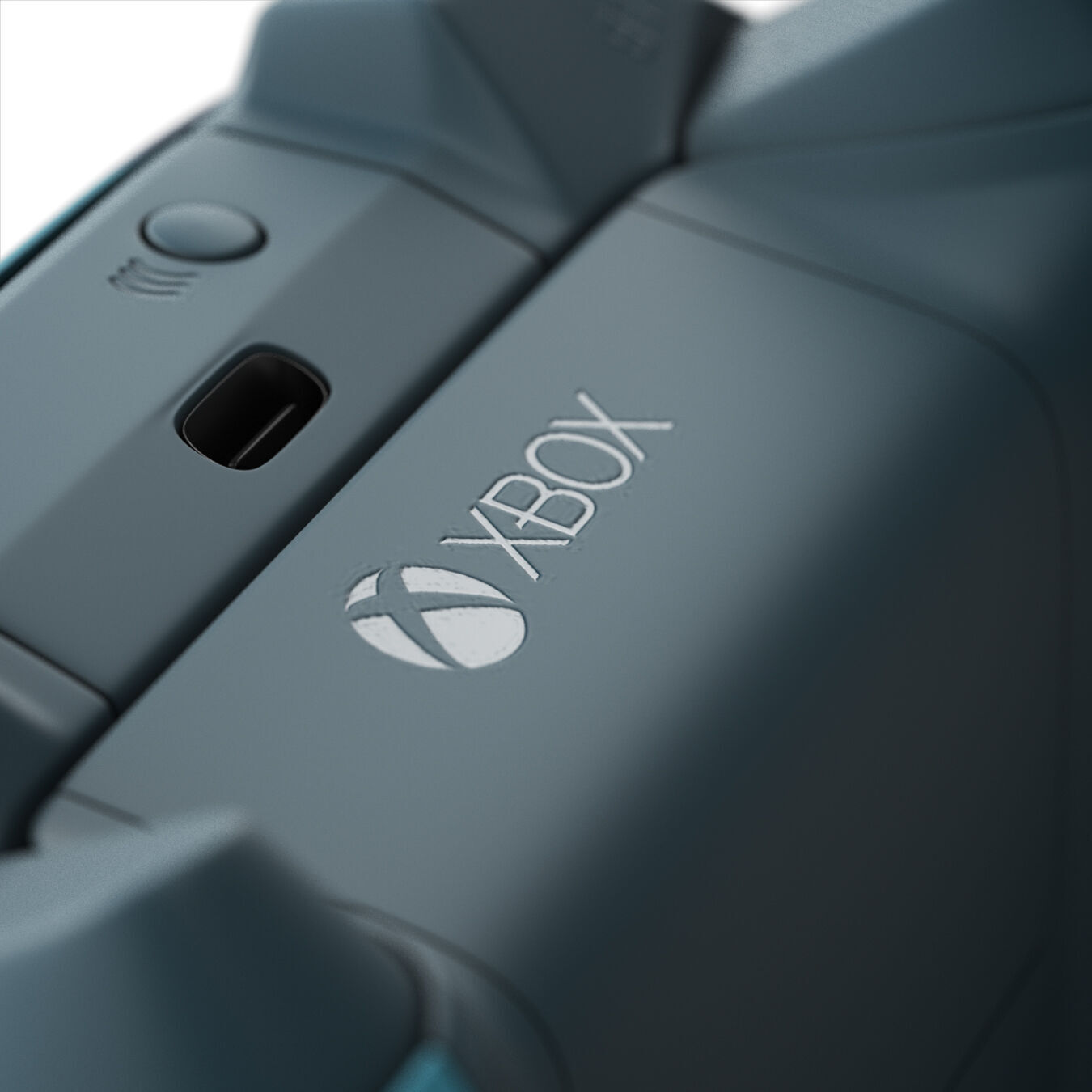 Xbox Series X Console Wrap and Controller Mineral Camo 3D model_11