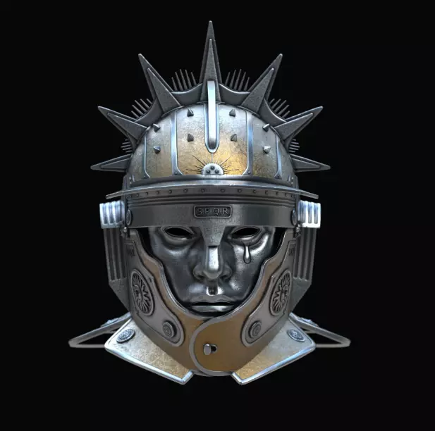 SOL INVICTUS - HELMET 3D print model_0