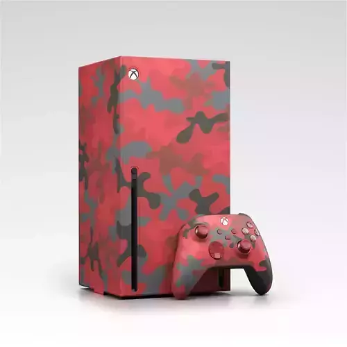 Xbox Series X Console Wrap and Controller Daystrike Camo