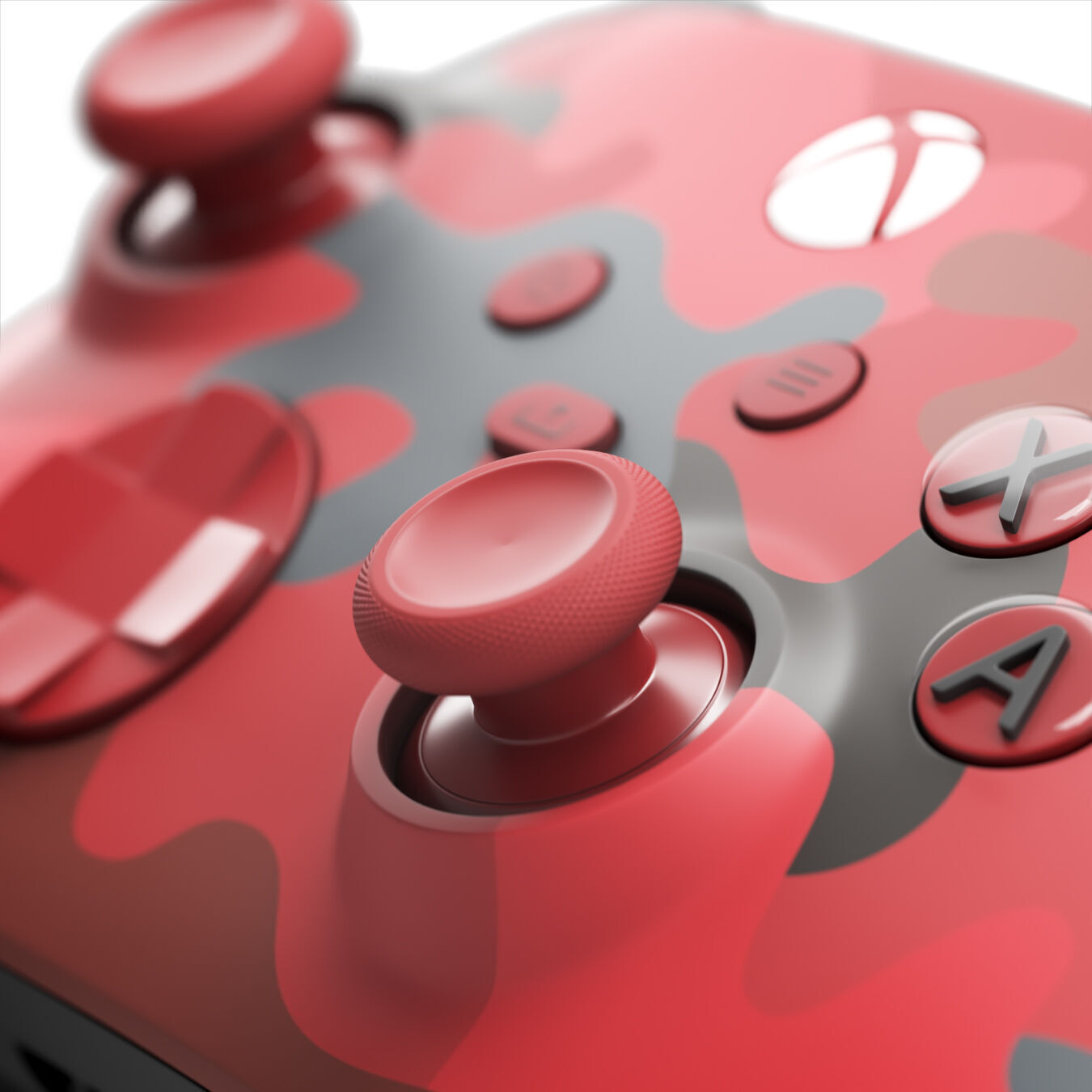 Xbox Series X Console Wrap and Controller Daystrike Camo 3D model_6