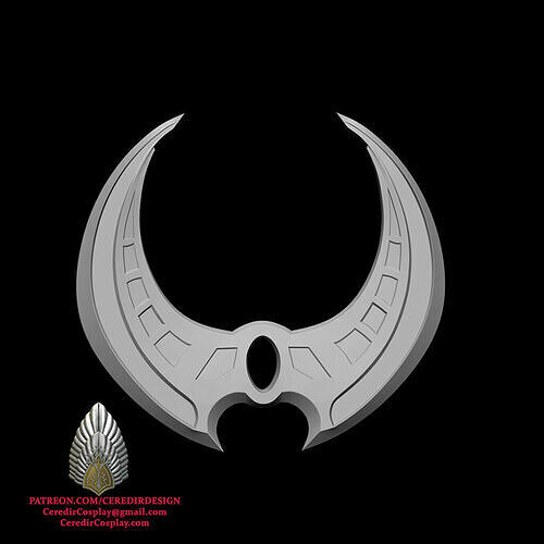 Marvel Rivals Moon Knight Blade 3D DIGITAL DOWNLOAD 3D print model