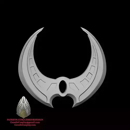 Marvel Rivals Moon Knight Blade 3D DIGITAL DOWNLOAD