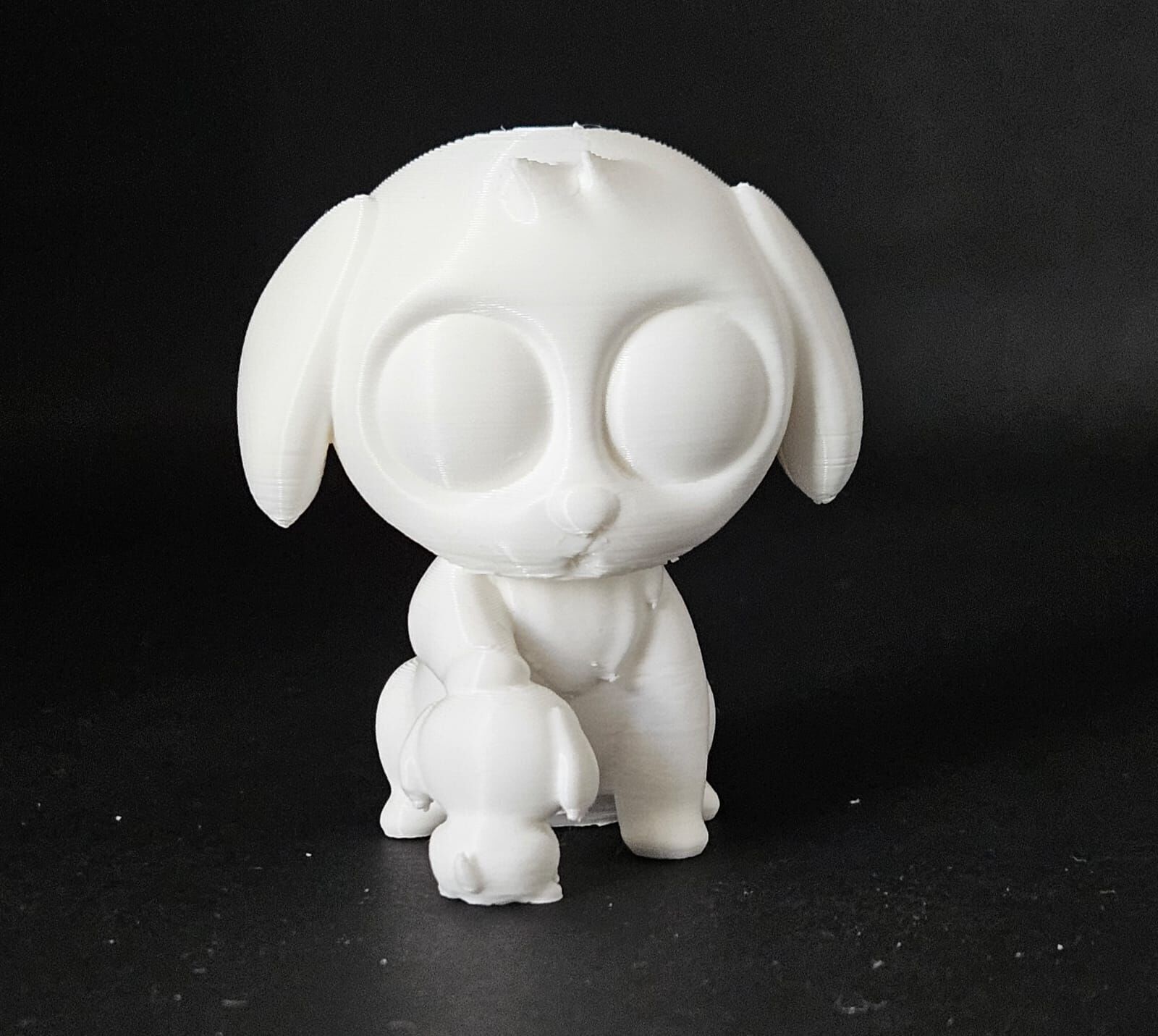 Dog and Little Dog 3D print model_7