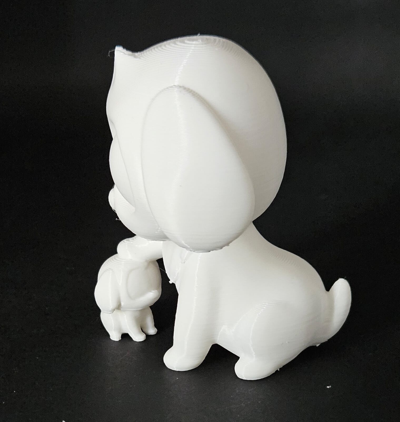 Dog and Little Dog 3D print model_8