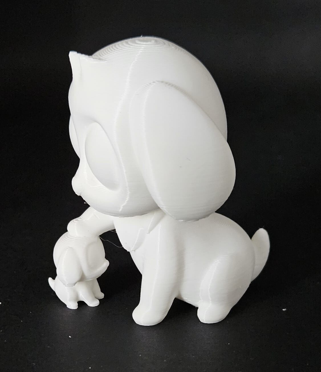 Dog and Little Dog 3D print model_15