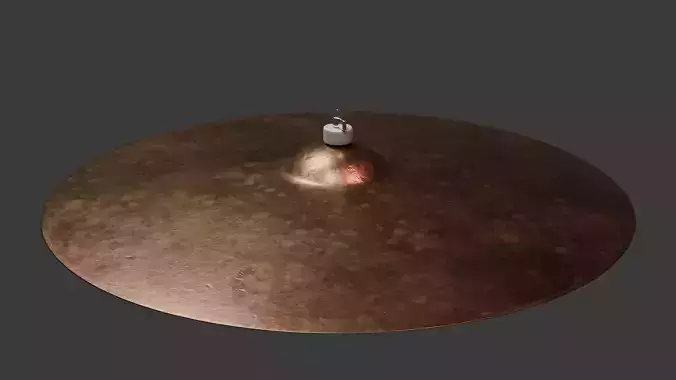 Crash Cymbal 20 Realistic Drum Set Component  