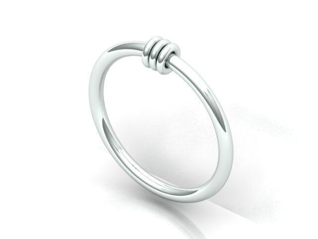 Band Ring  3D print model_2