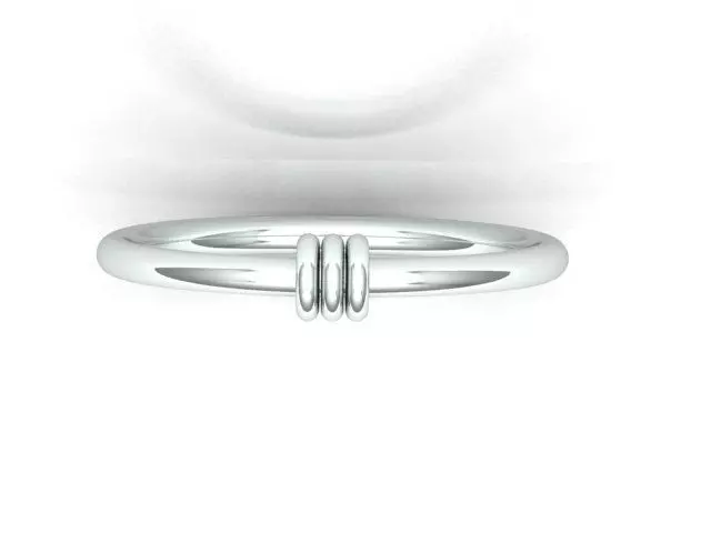 Band Ring  3D print model_0