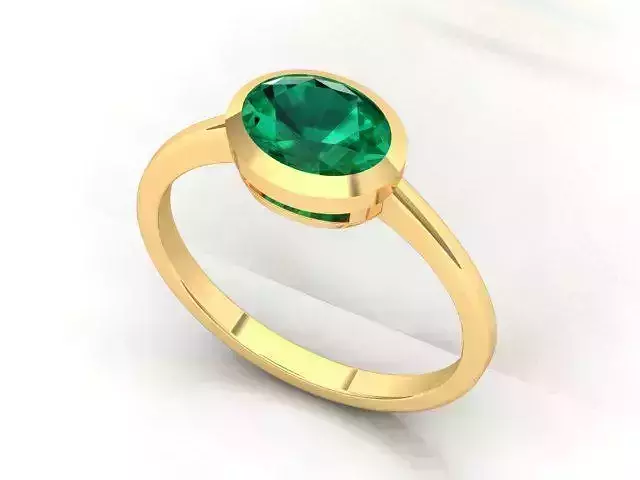 Oval Stone Ring