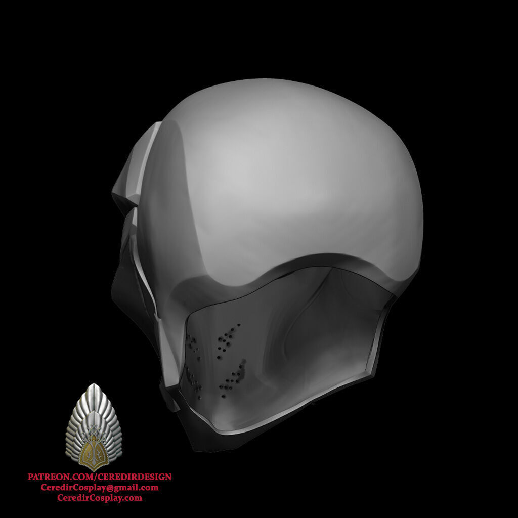Marvel Rivals Moon Knight Helmet 3D DIGITAL DOWNLOAD 3D print model_3