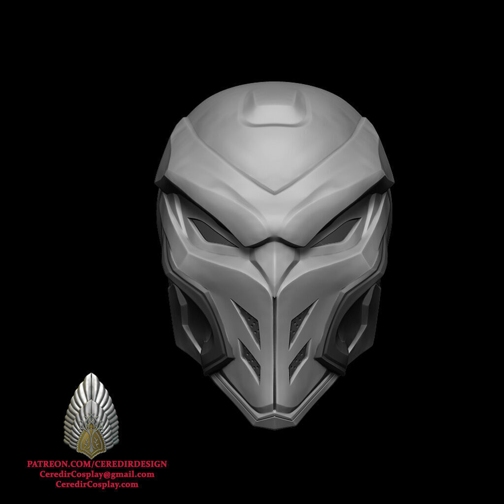 Marvel Rivals Moon Knight Helmet 3D DIGITAL DOWNLOAD 3D print model_1