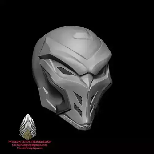Marvel Rivals Moon Knight Helmet 3D DIGITAL DOWNLOAD