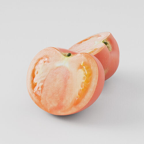 Tomatoes 3D model Bundle Pack Low-poly 3D model 6
