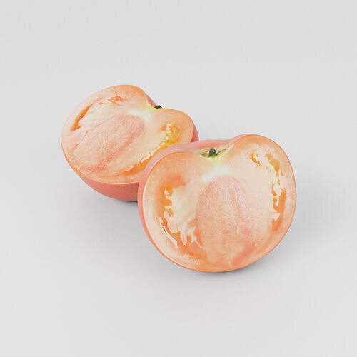 Tomatoes 3D model Bundle Pack Low-poly 3D model 5