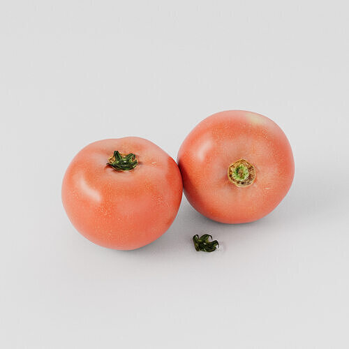 Tomatoes 3D model Bundle Pack Low-poly 3D model 3