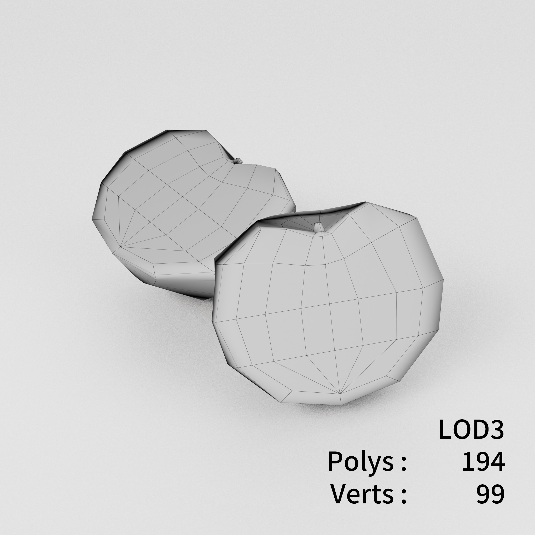 Tomatoes 3D model Bundle Pack Low-poly 3D model_17