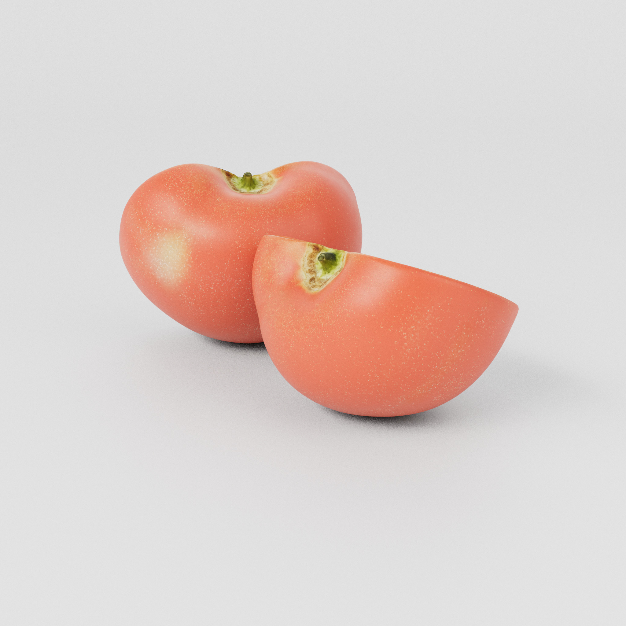 Tomatoes 3D model Bundle Pack Low-poly 3D model_6