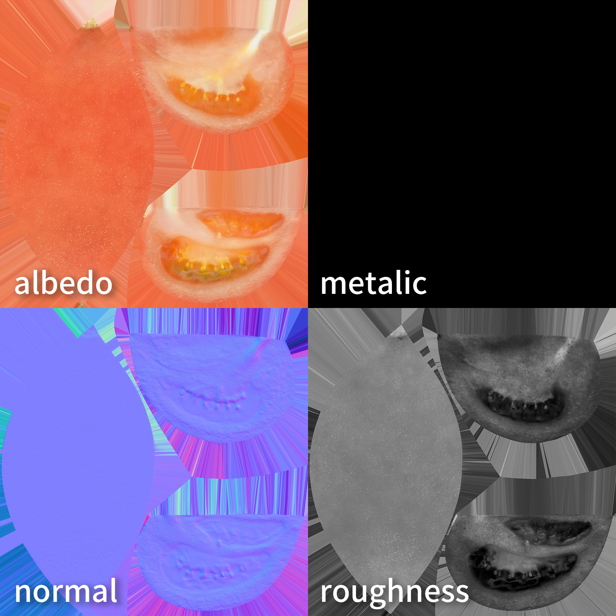 Tomatoes 3D model Bundle Pack Low-poly 3D model_30