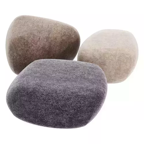 Moroso pebble ottoman