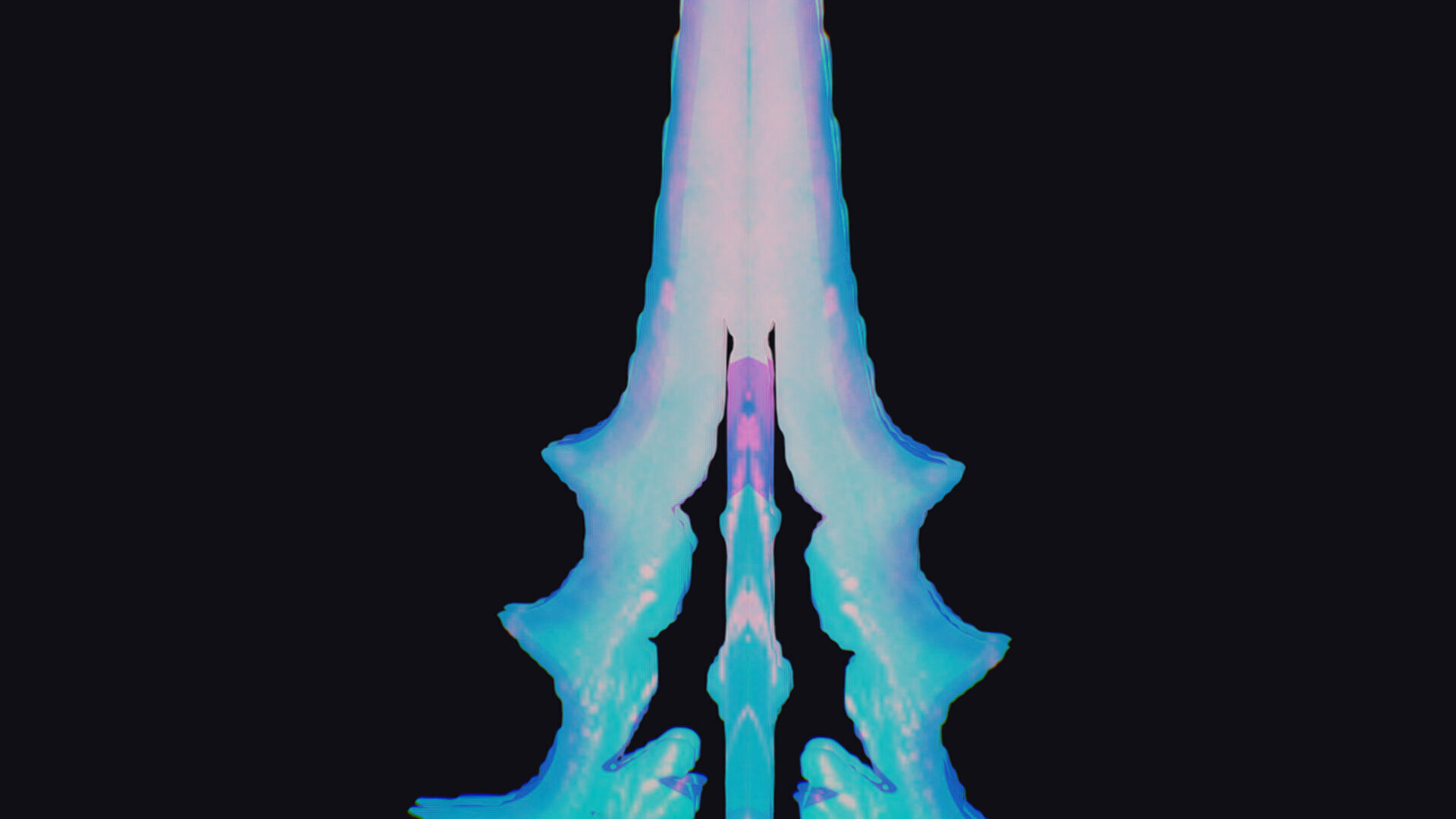 Sword Magical Cutting Fantasy Melee Dagger Iron Blade Saber Low-poly 3D model_10