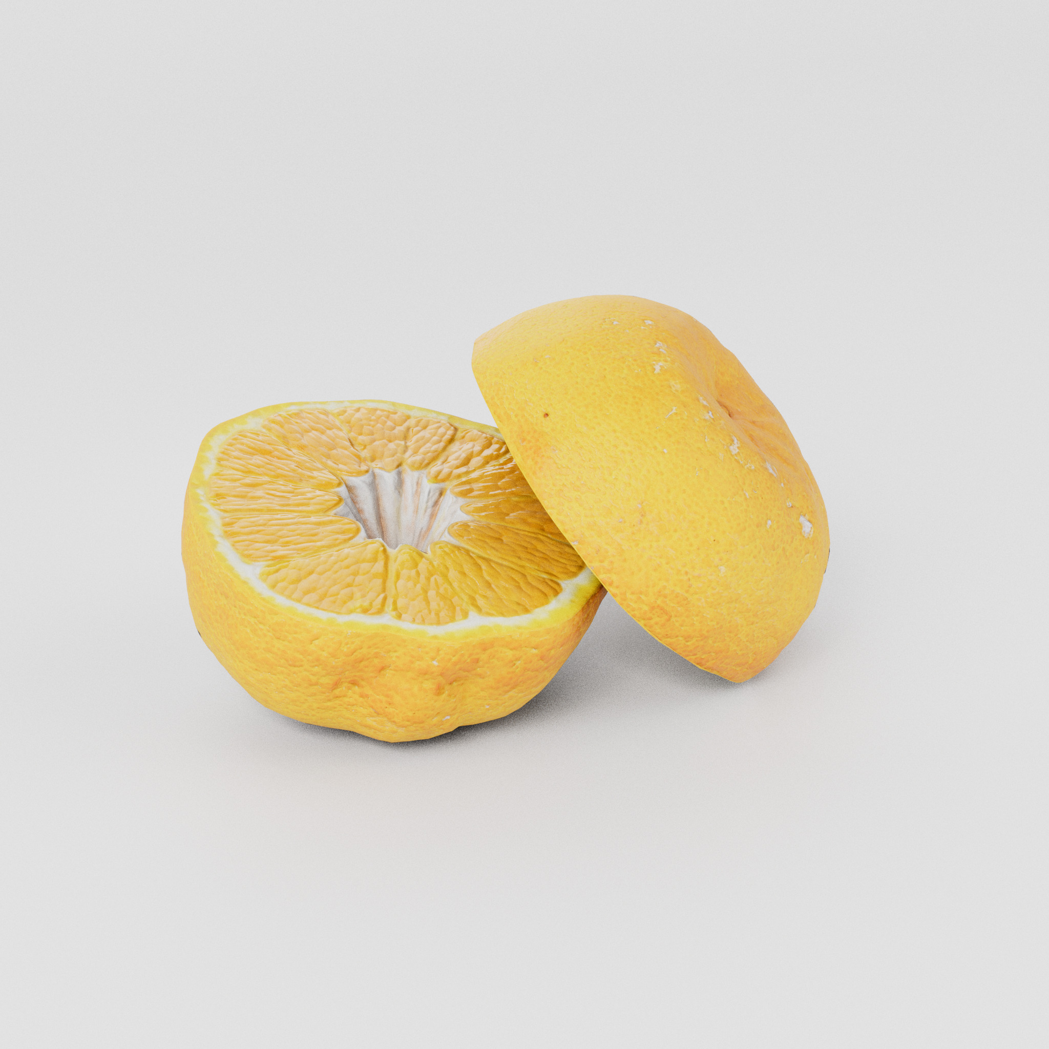 Orange 3D model Bundle Pack Low-poly 3D model_4