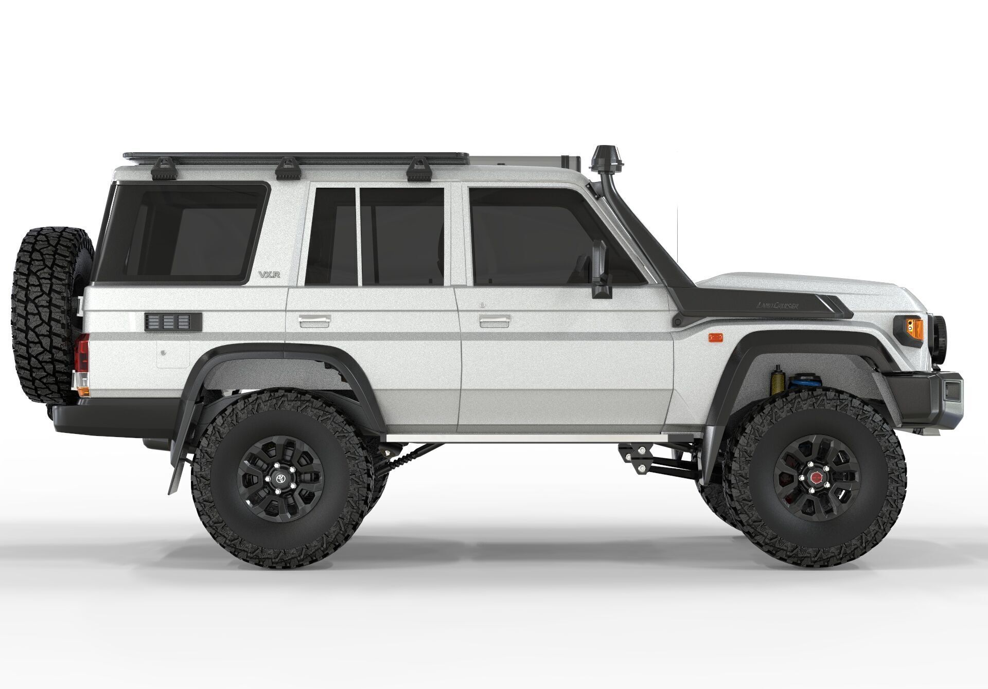 Toyota Land Cruiser LC70 2024 3D model | CGTrader