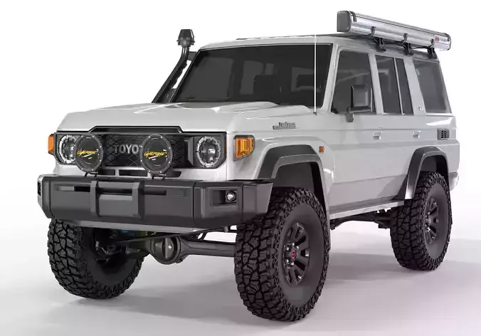Toyota Land Cruiser LC70 2024  3D model