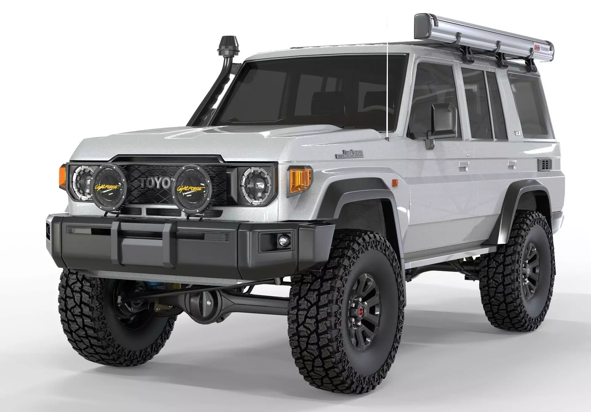 Toyota Land Cruiser LC70 2024 3D model