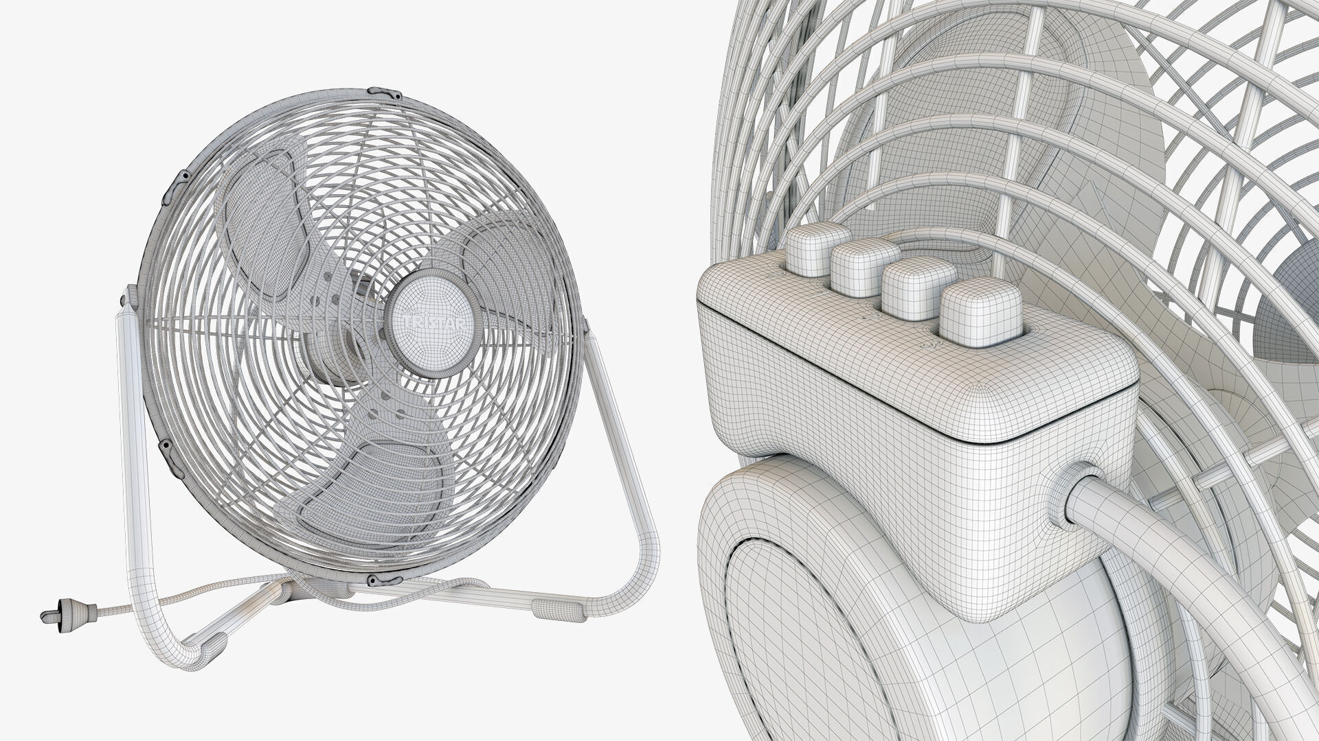 Tristar Cooling Fan 3D model_7