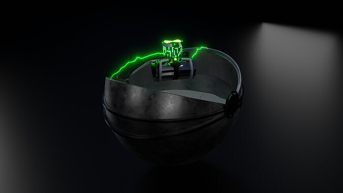 BEN 10 omnitrix watch model 3D model