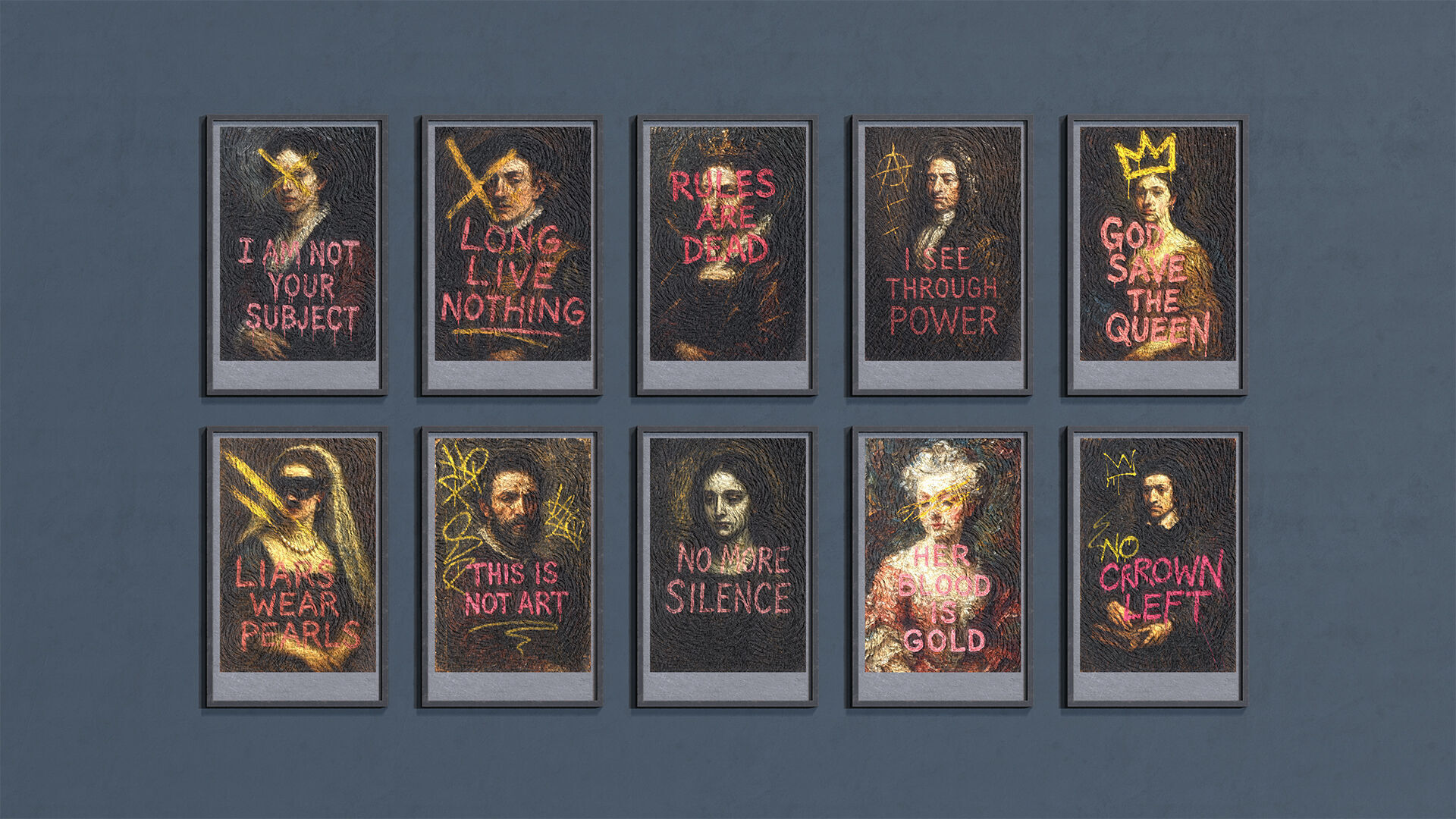 Frame Pack Vol 01 Low-Poly 3D Frame Collection Low-poly 3D model_1