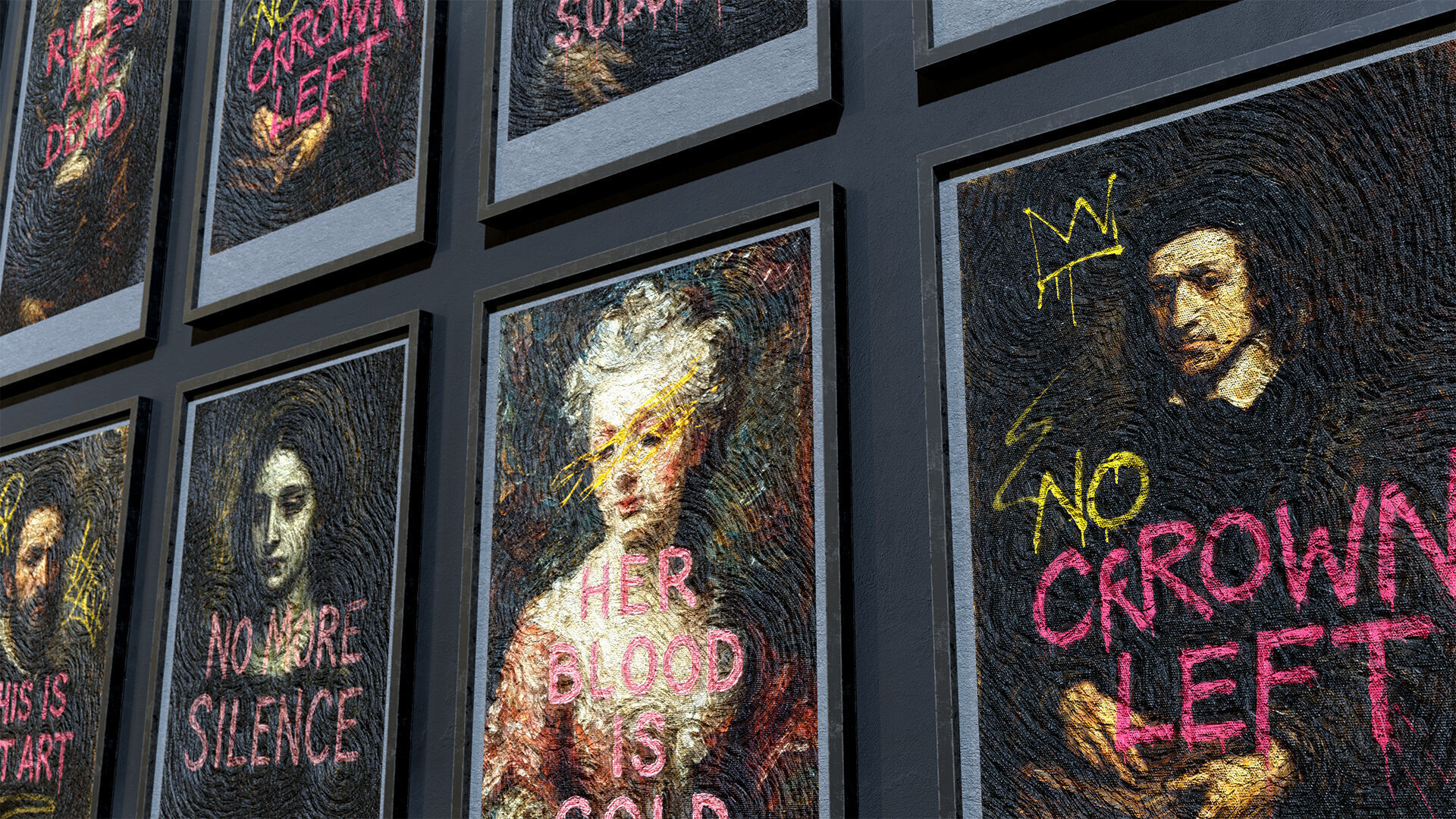 Frame Pack Vol 01 Low-Poly 3D Frame Collection Low-poly 3D model_15