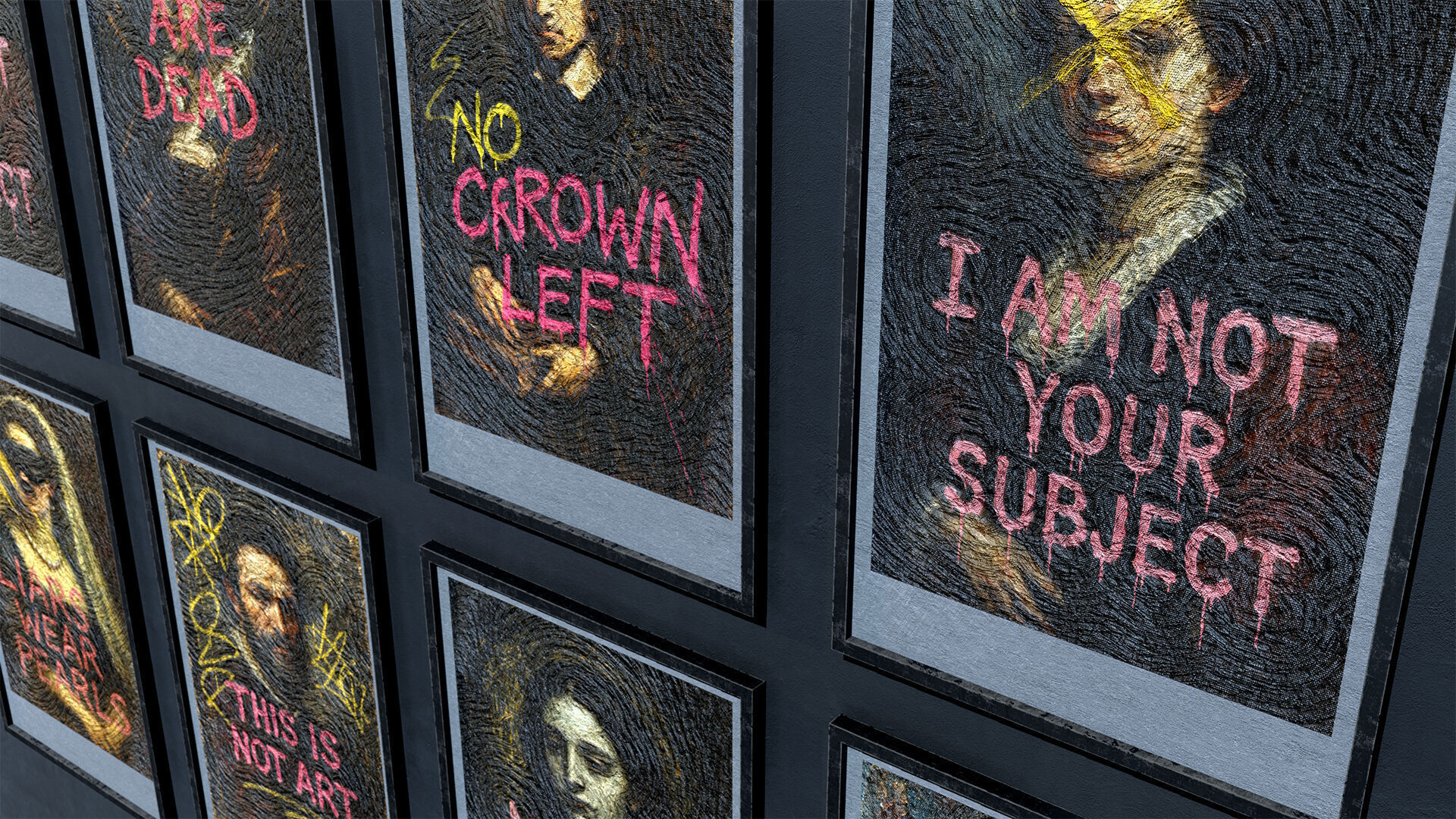 Frame Pack Vol 01 Low-Poly 3D Frame Collection Low-poly 3D model_14