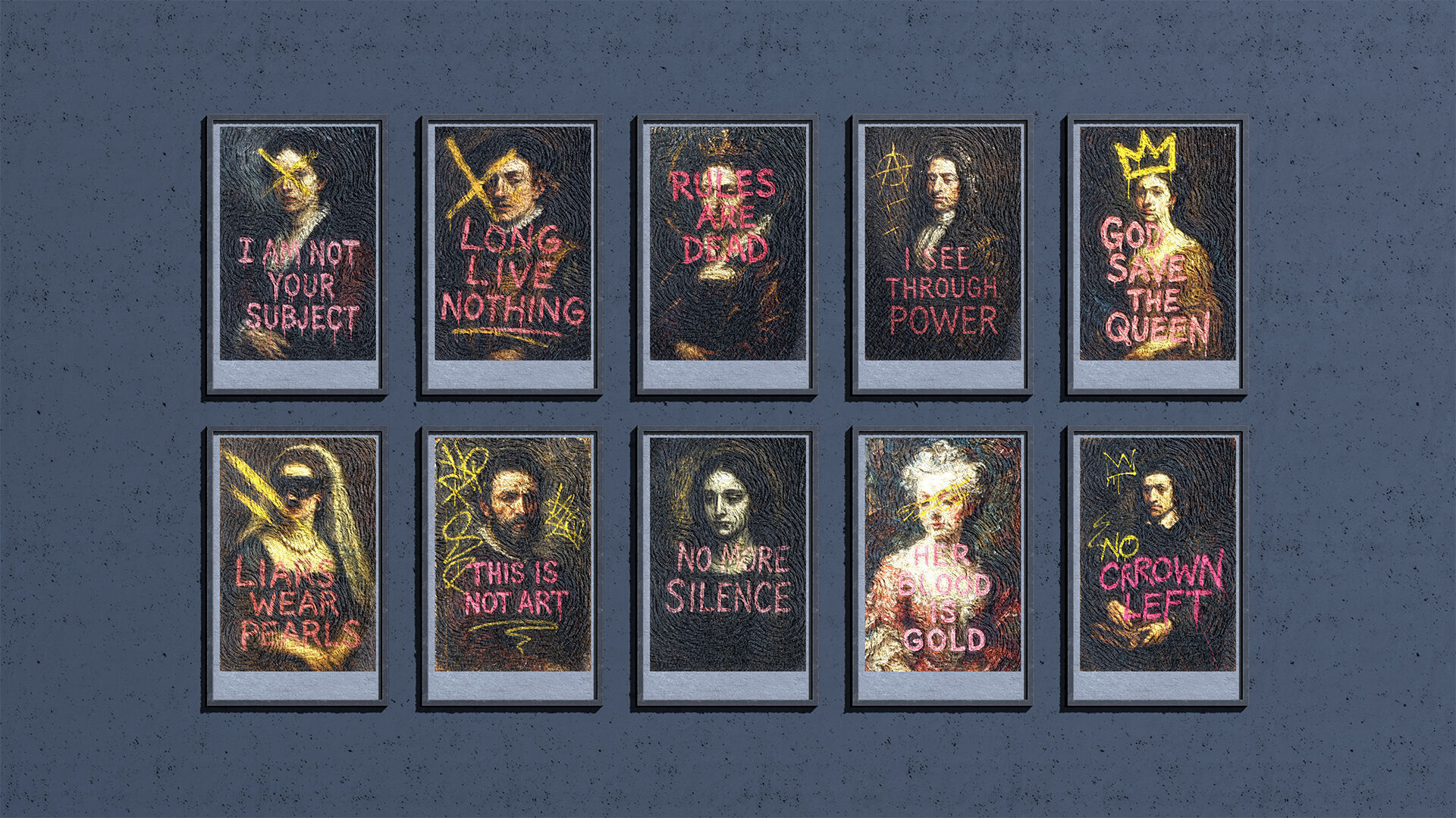 Frame Pack Vol 01 Low-Poly 3D Frame Collection Low-poly 3D model_2