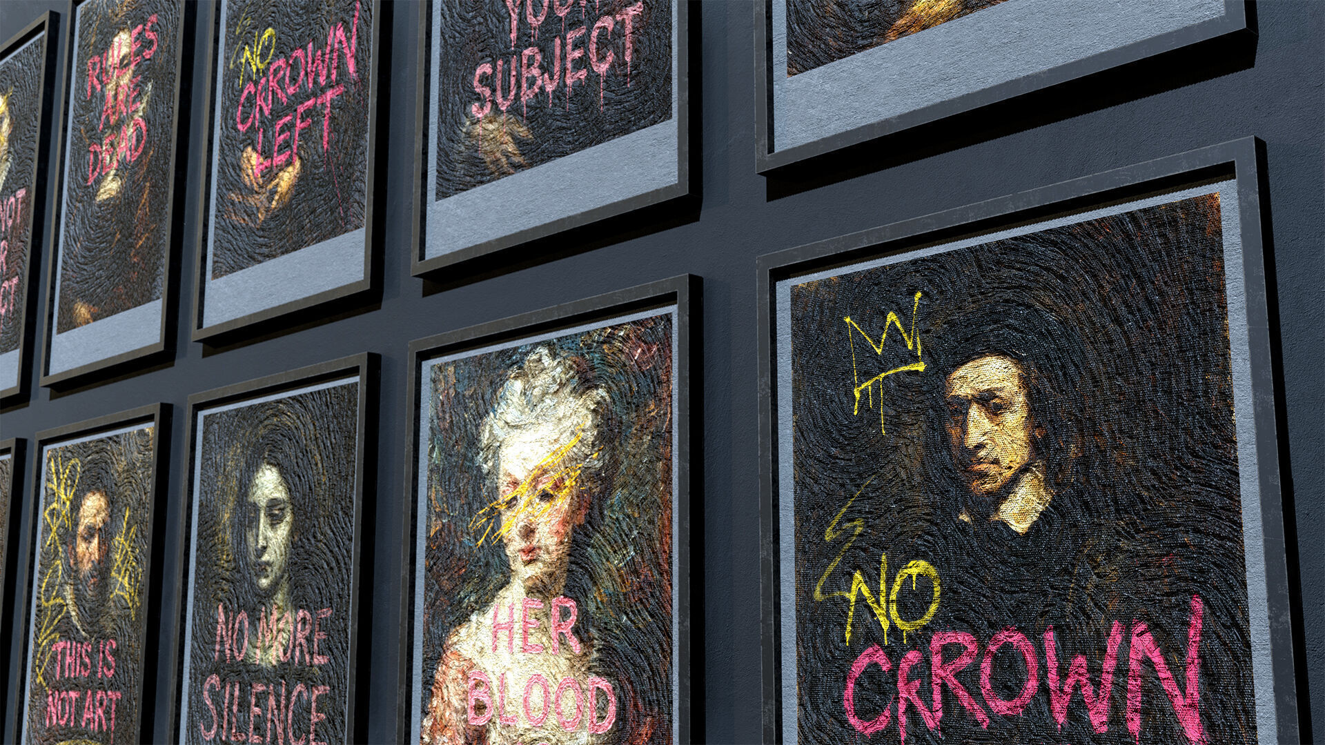 Frame Pack Vol 01 Low-Poly 3D Frame Collection Low-poly 3D model_11