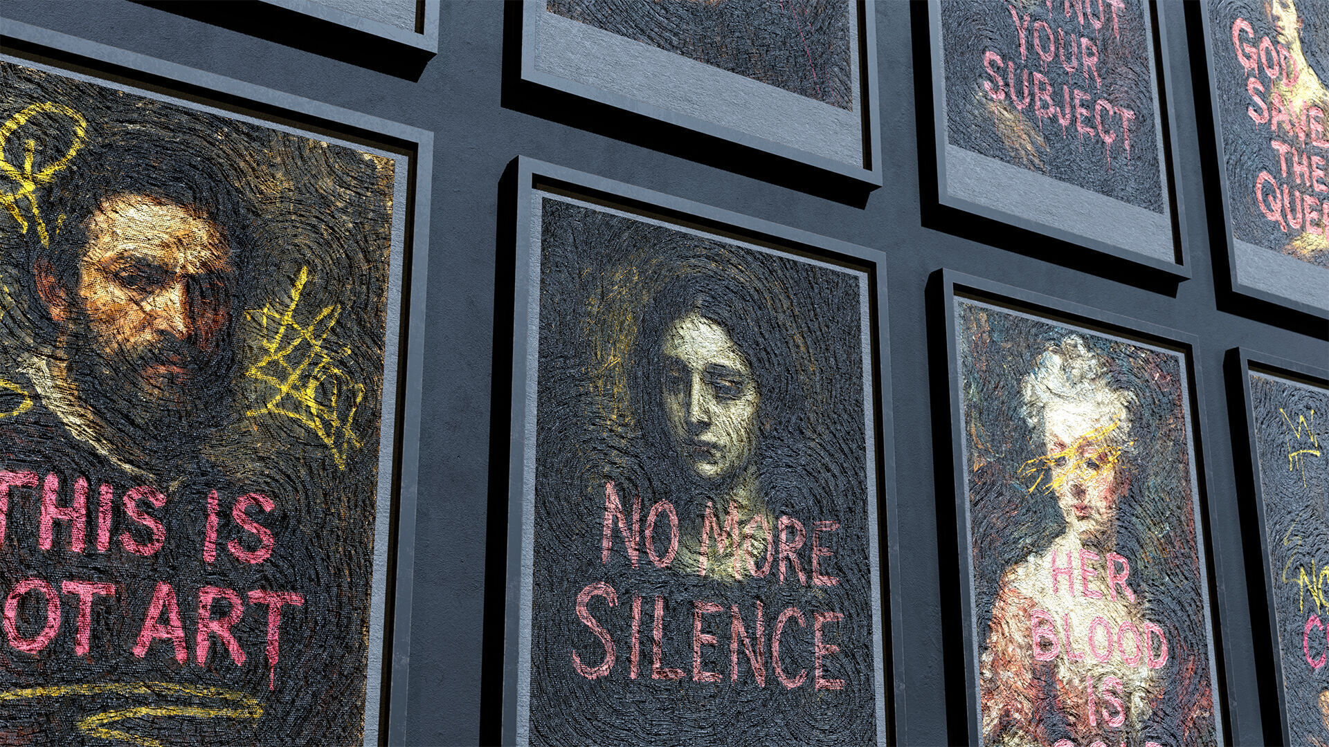 Frame Pack Vol 01 Low-Poly 3D Frame Collection Low-poly 3D model_16