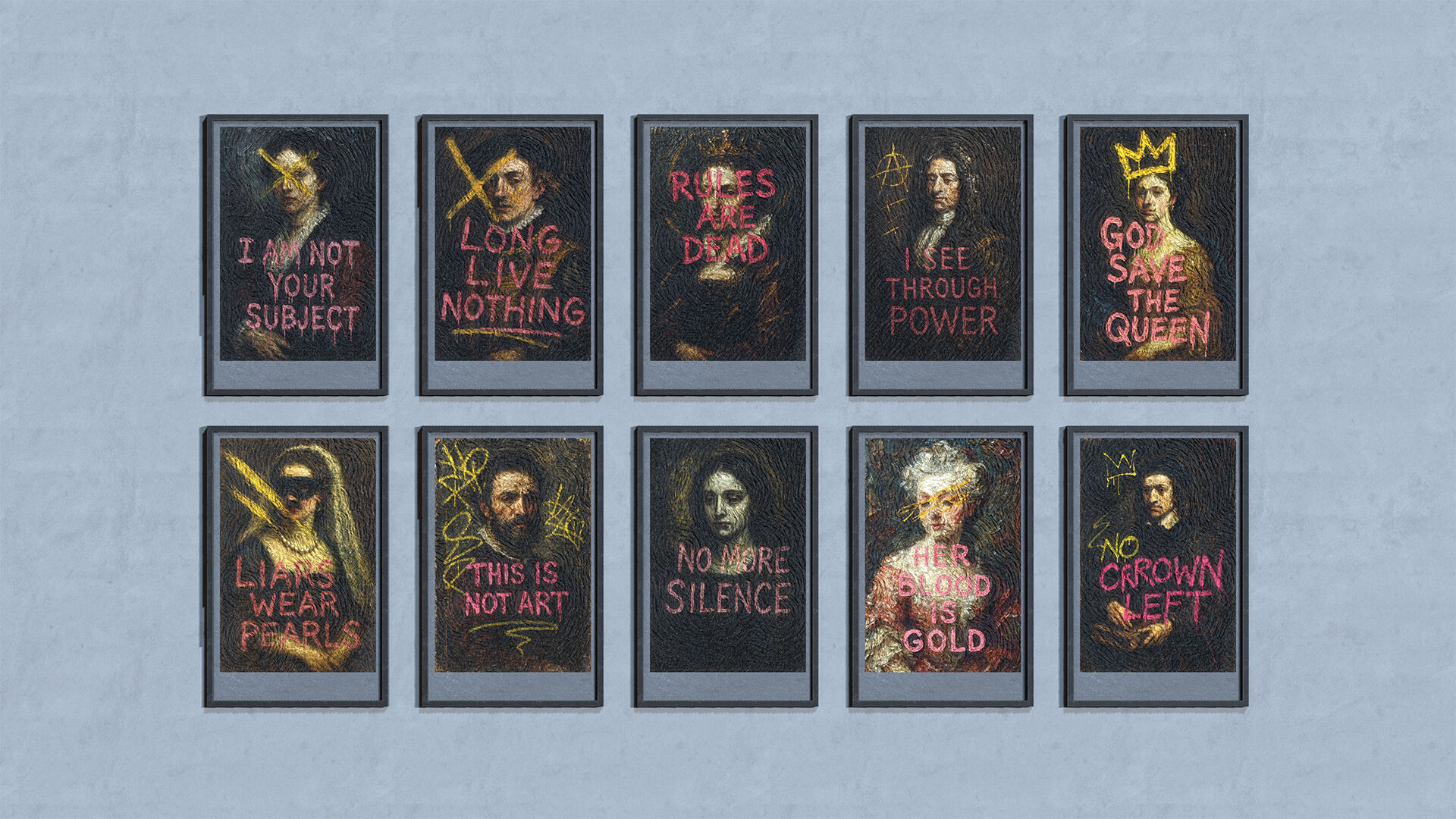 Frame Pack Vol 01 Low-Poly 3D Frame Collection Low-poly 3D model_5