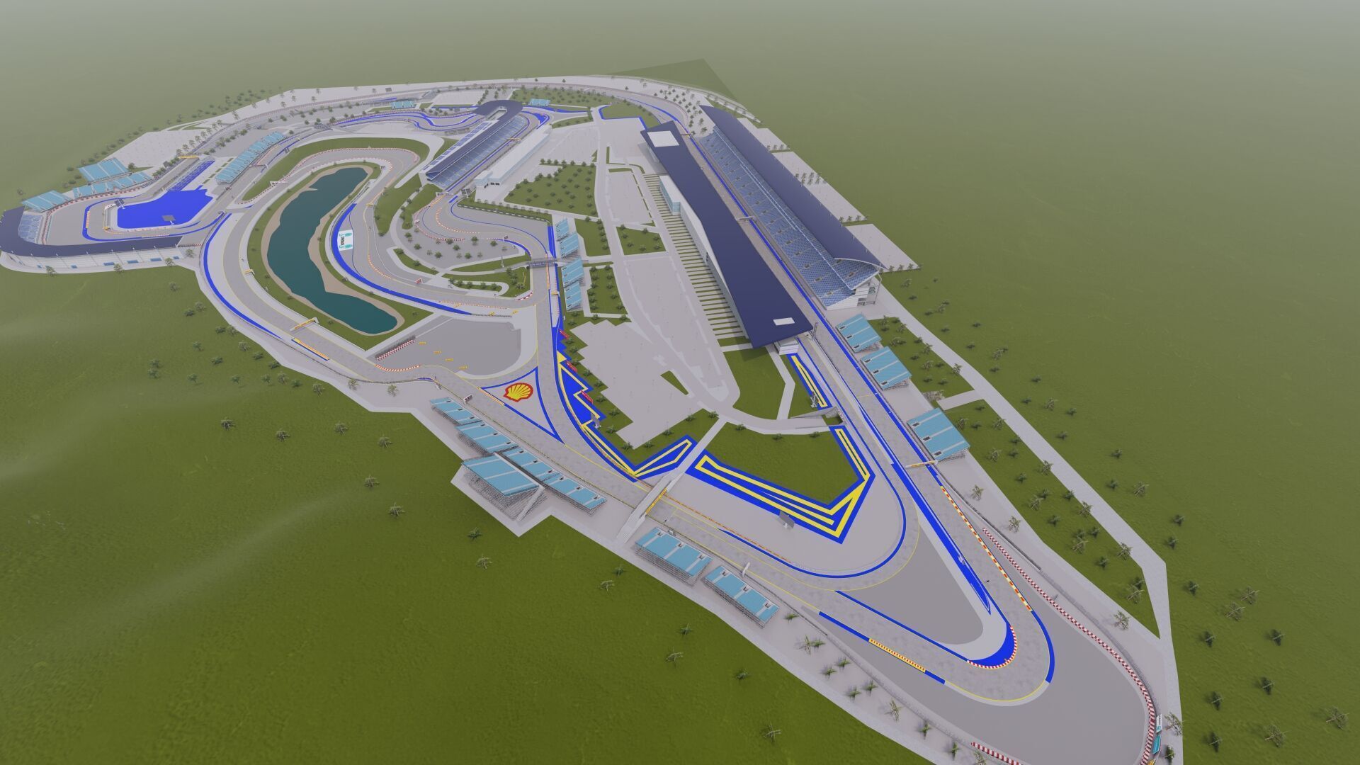 F1 Track Concept 3D model_21