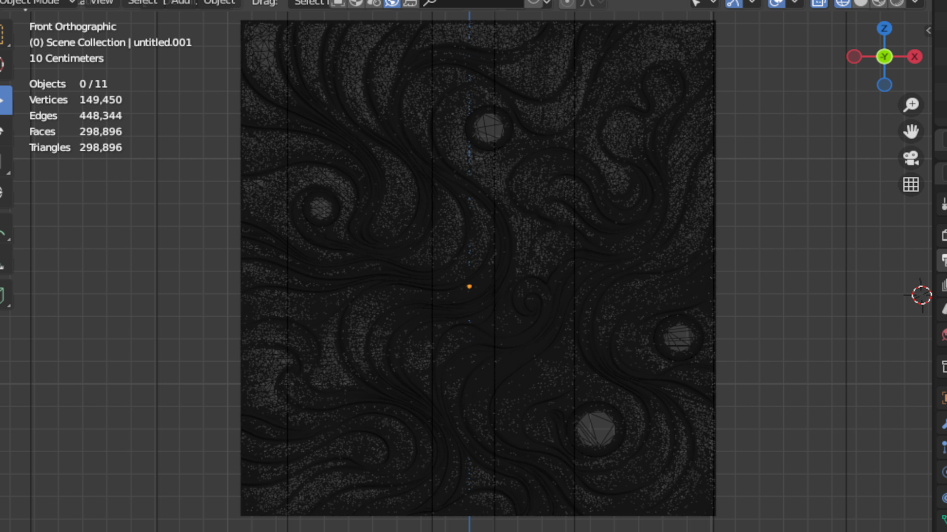 3D Wall Panel mural decor set relief stl cnc15 3D model_14