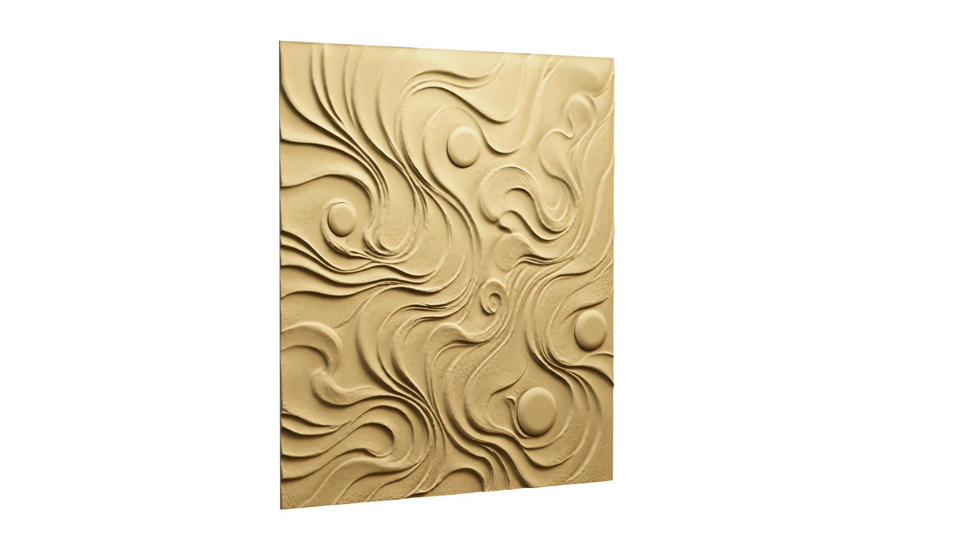 3D Wall Panel mural decor set relief stl cnc15 3D model_13