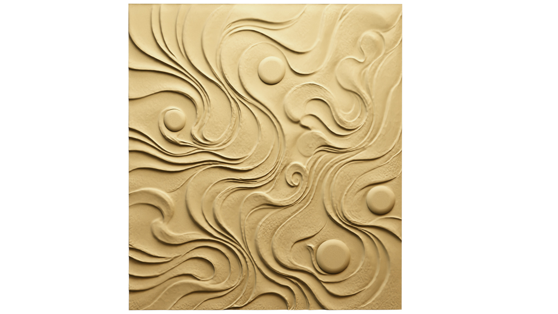 3D Wall Panel mural decor set relief stl cnc15 3D model_1
