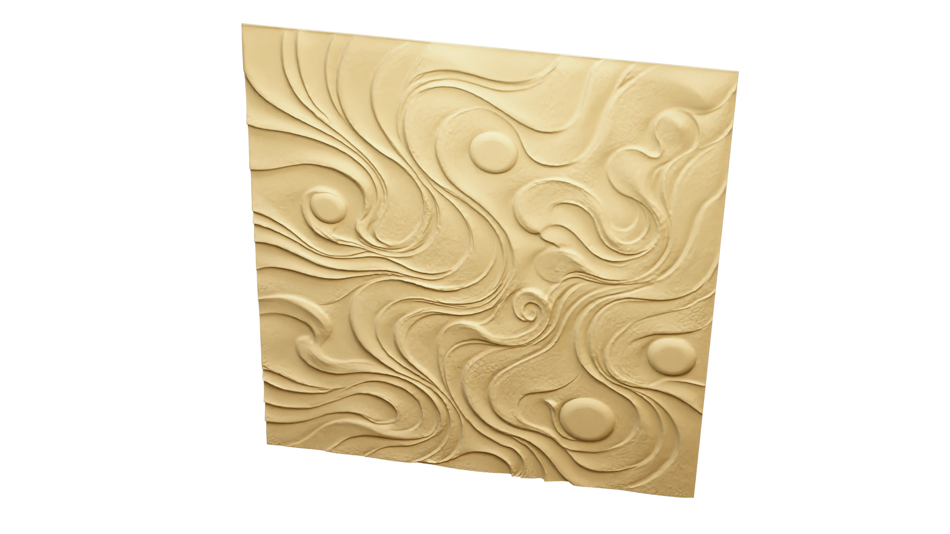 3D Wall Panel mural decor set relief stl cnc15 3D model_6
