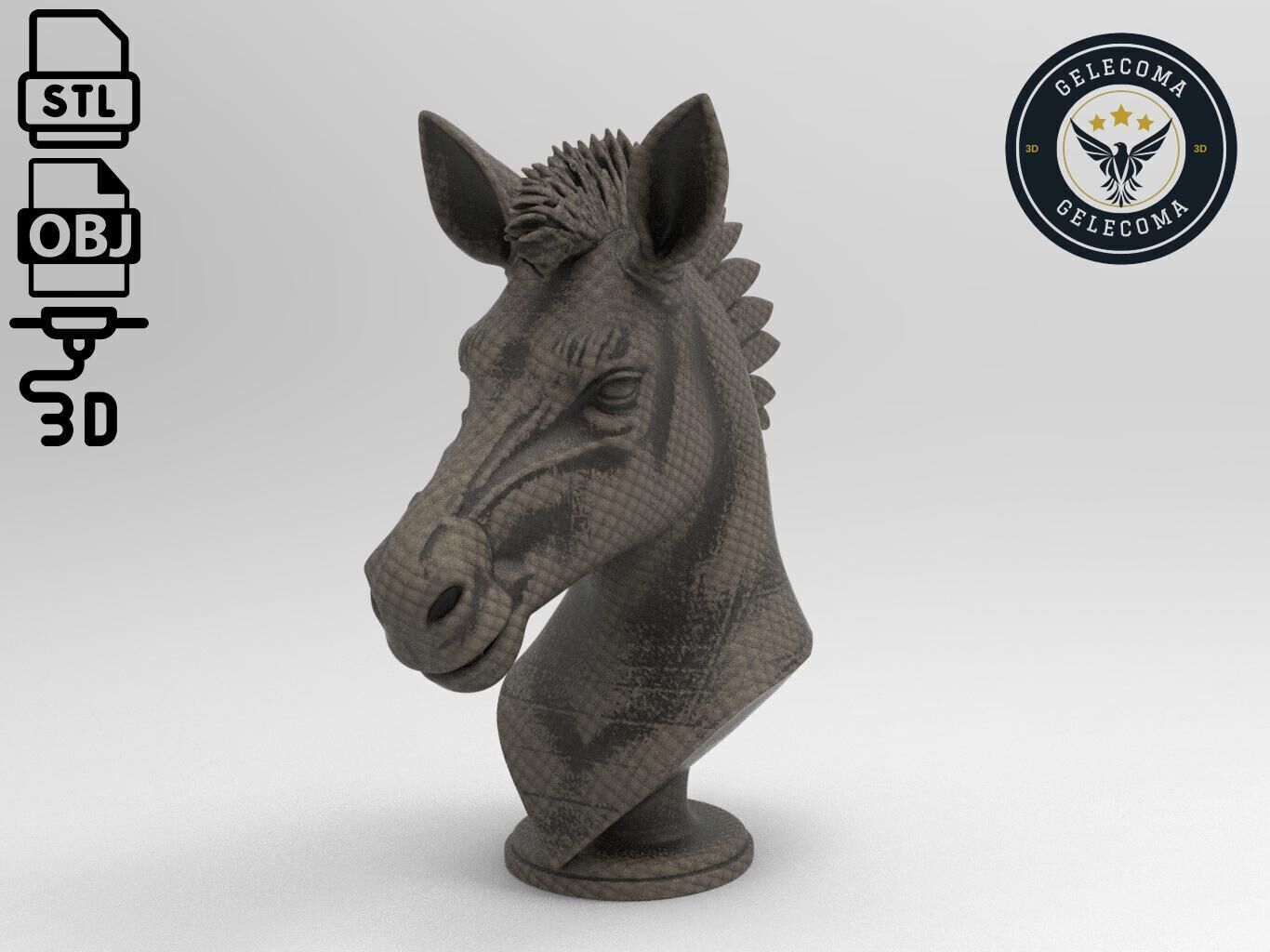Zebra Animal 3d Printing 3D print model_1