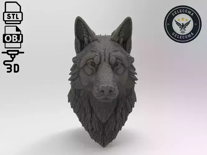 Wolf Animal 3d Printing
