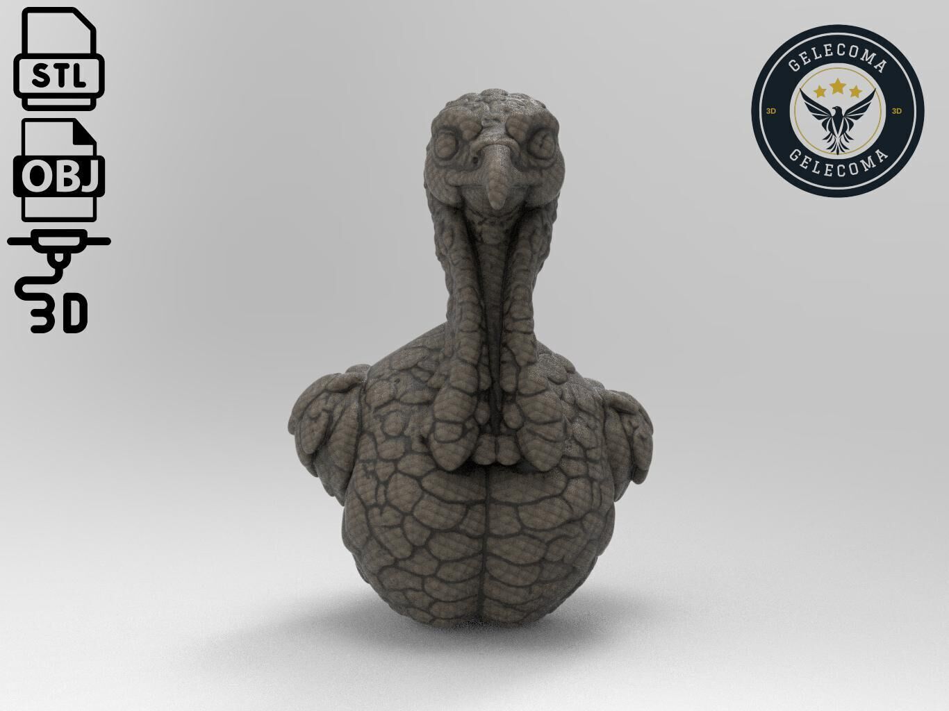 Turkey Animal 3d Printing 3D print model_2