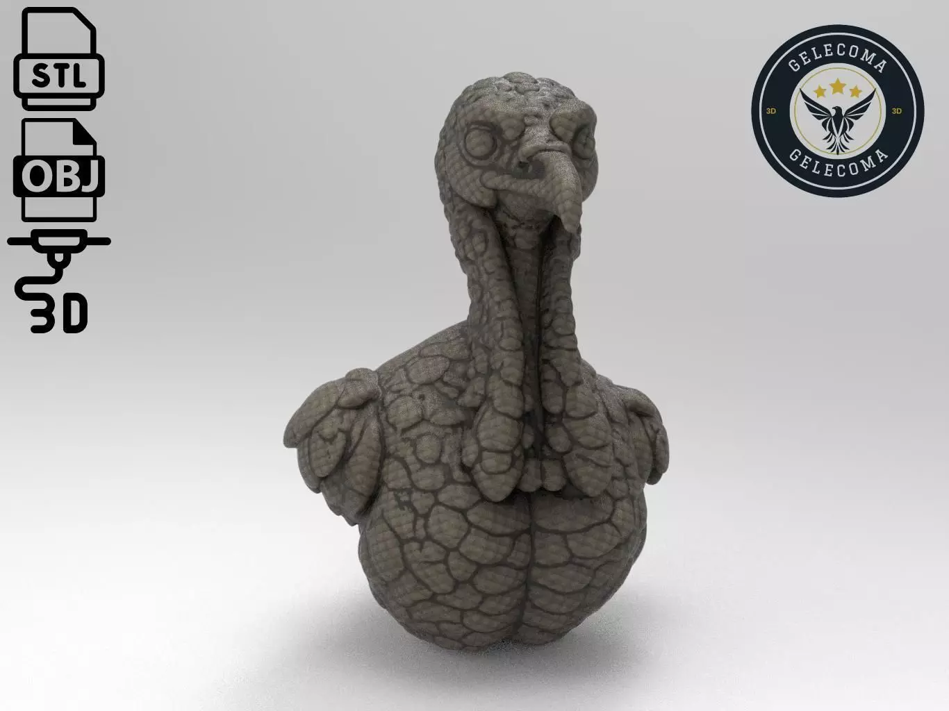 Turkey Animal 3d Printing 3D print model_0